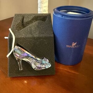 Swarovski Crystal Cinderella's Slipper Ornament “Retired”